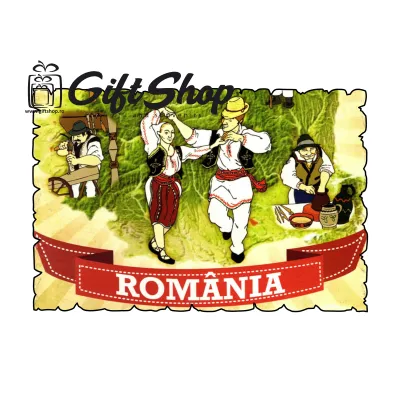 Tarani romania, magnet frigider  mgs028